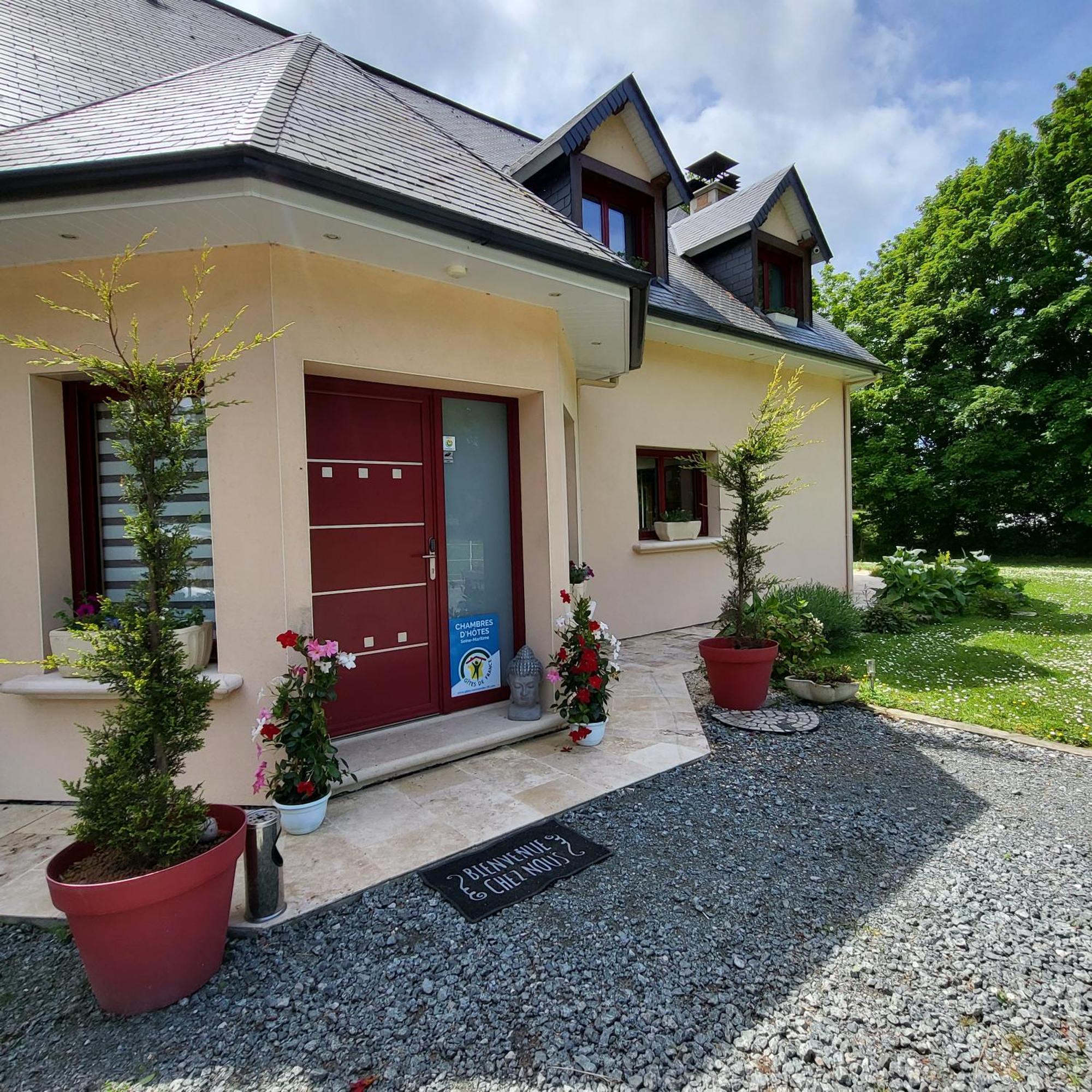 Senneville-sur-Fécamp Chez Kate Et Lolo Bed & Breakfast エクステリア 写真